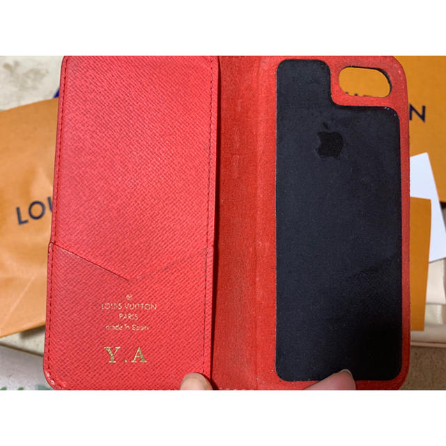 LOUIS VUITTON(ルイヴィトン)のLOUIS VUITTON iPhone7手帳ケース スマホ/家電/カメラのスマホアクセサリー(iPhoneケース)の商品写真