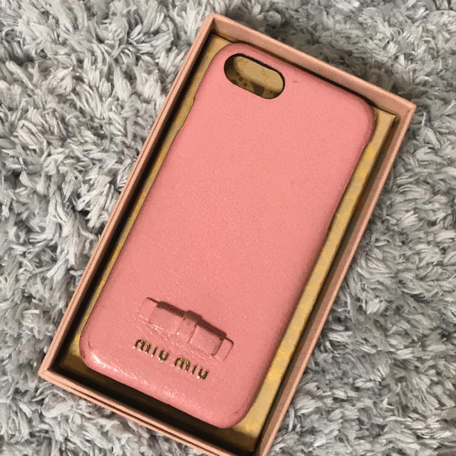 miumiu - miumiu iPhoneケースの通販 by sk's shop｜ミュウミュウならラクマ