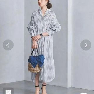 ユナイテッドアローズ(UNITED ARROWS)のエリー様専用 ストライプマキシ丈ワンピースユナイテッドアローズ(ロングワンピース/マキシワンピース)