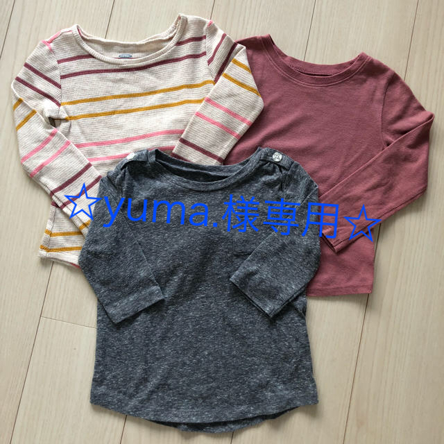 Old Navy(オールドネイビー)の☆yuma.様専用☆ キッズ/ベビー/マタニティのキッズ服女の子用(90cm~)(Tシャツ/カットソー)の商品写真