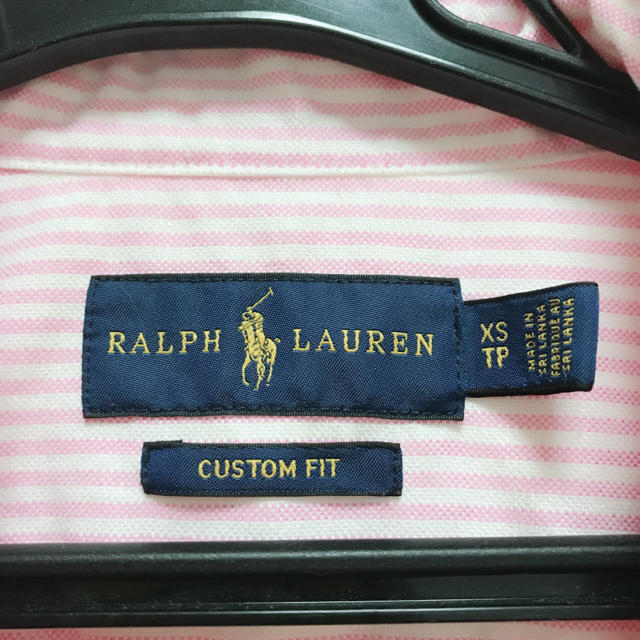 Ralph Lauren(ラルフローレン)の新品未使用 Ralph Lauren ラルフローレン シャツ ピンク ストライプ レディースのトップス(シャツ/ブラウス(長袖/七分))の商品写真