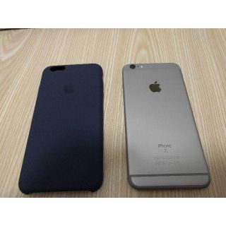 アップル(Apple)のiPhone 6s Plus/スペースグレイ128GB(スマートフォン本体)