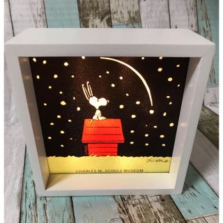 スヌーピー(SNOOPY)のスヌーピーシュルツミュージアム限定 LIGHT BOX (蛍光灯/電球)