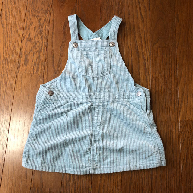 H&M(エイチアンドエム)のH&M★ジャンバースカート キッズ/ベビー/マタニティのキッズ服女の子用(90cm~)(スカート)の商品写真