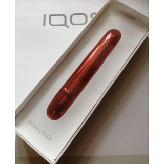 アイコス(IQOS)の【新品・即発送】iQOS3 ドアカバー カッパー（赤）オマケ付き(その他)