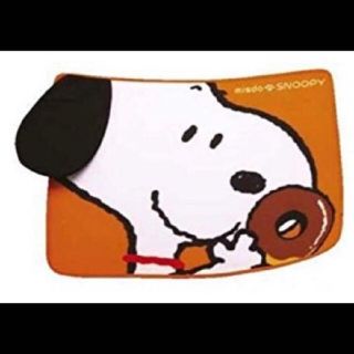 スヌーピー(SNOOPY)の[新品]フリースブランケット スヌーピー×ミスド(おくるみ/ブランケット)