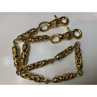 クロムハーツ(Chrome Hearts)のクロムハーツ 超レアもの ウォレットチェーン ロング 22ｋ 取り置き(その他)