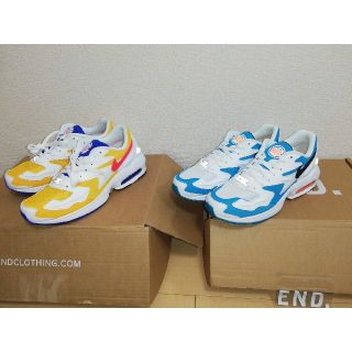 ナイキ(NIKE)のairmax2 light　エアマックス　ナイキ　シュプリーム　offwhite(スニーカー)