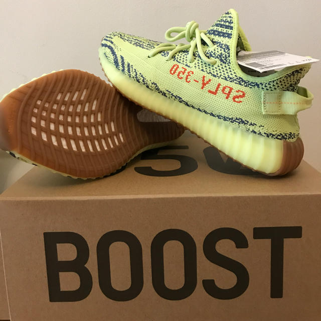 【27.5cm】adidas YEEZY BOOST FROZEN YELLOW