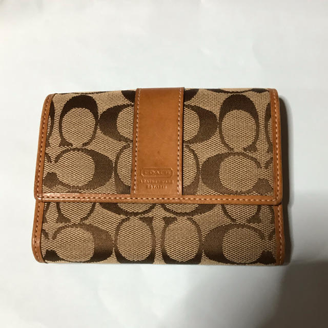 COACH(コーチ)の再値下げ　美品 正規品coach財布 レディースのファッション小物(財布)の商品写真