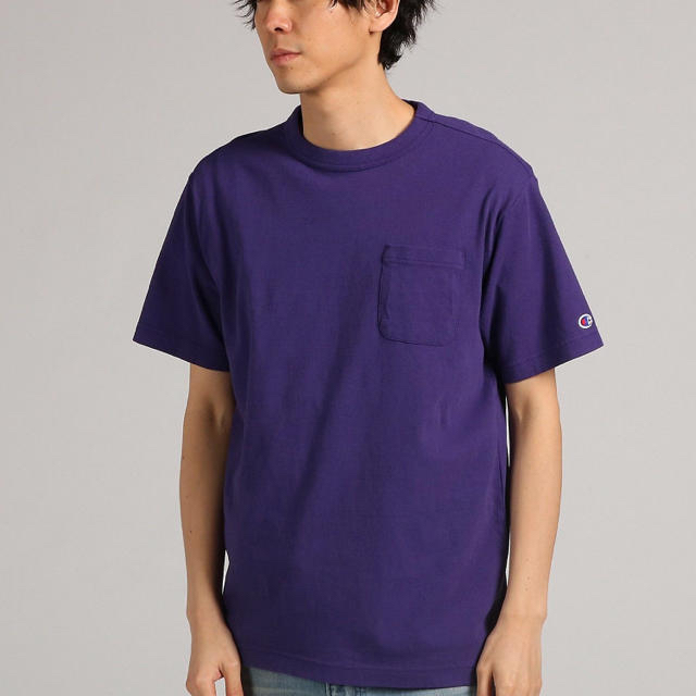 Right-on(ライトオン)の[新品タグ付き]champion ポケット付き Ｔシャツ S メンズのトップス(Tシャツ/カットソー(半袖/袖なし))の商品写真