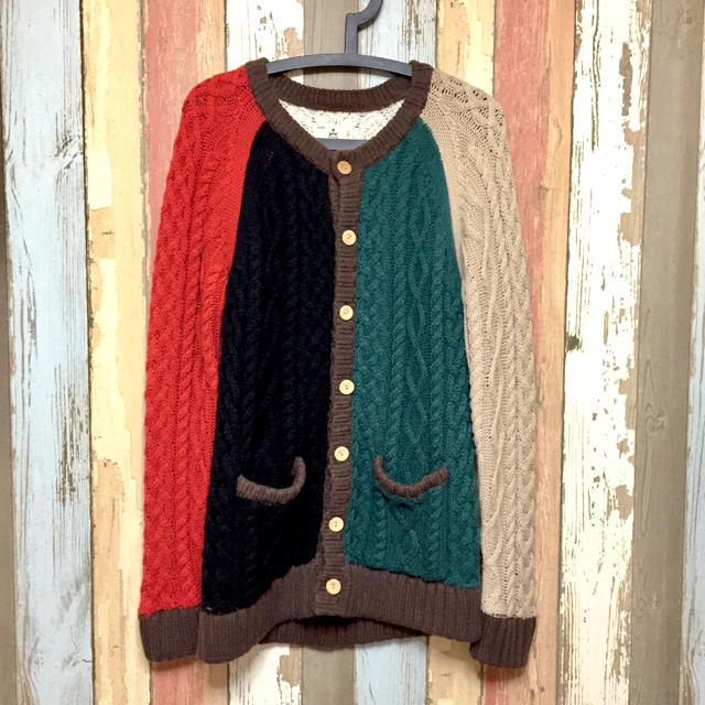 grn - 【新品】→値下げ grn フィッシャーマンニット アランニット ...