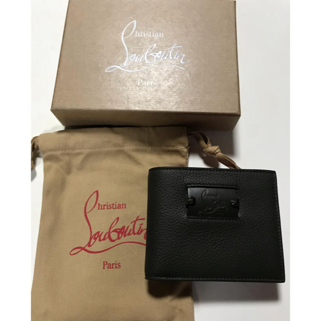 Christian Louboutin(クリスチャンルブタン)の新品未使用★正規店購入★大人気！クリスチャンルブタン 折りたたみ 財布  メンズのファッション小物(折り財布)の商品写真