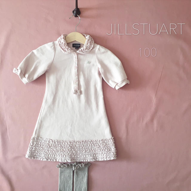 JILLSTUART NEWYORK(ジルスチュアートニューヨーク)のJILLSTUART NEWYORK ジルスチュアート ワンピース❁︎*・100 キッズ/ベビー/マタニティのキッズ服女の子用(90cm~)(ワンピース)の商品写真