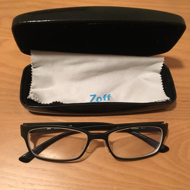 Zoff(ゾフ)の度入りメガネ メンズのファッション小物(サングラス/メガネ)の商品写真