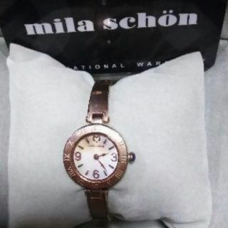 ミラショーン(mila schon)のmila schonの腕時計  ピンク(腕時計)