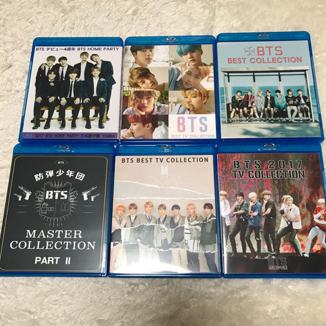 防弾少年団(BTS)(ボウダンショウネンダン)のBTS Blu-ray 6枚セット《送料込》 エンタメ/ホビーのタレントグッズ(アイドルグッズ)の商品写真