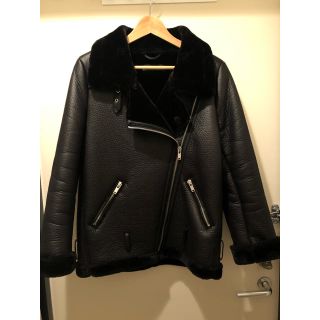 ザラ(ZARA)の【美品】ZARA  ライダースジャケット(ライダースジャケット)