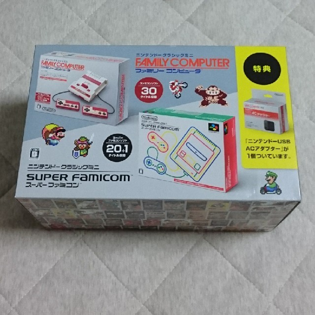 任天堂(ニンテンドウ)のニンテンドークラシックミニ エンタメ/ホビーのゲームソフト/ゲーム機本体(家庭用ゲーム機本体)の商品写真