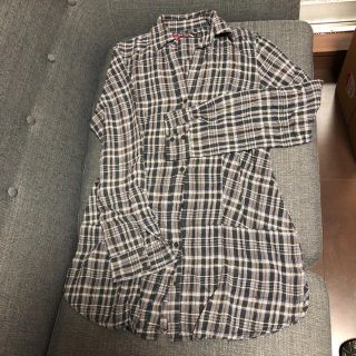 ザラ(ZARA)のZARA ロングチェックシャツ(シャツ/ブラウス(長袖/七分))