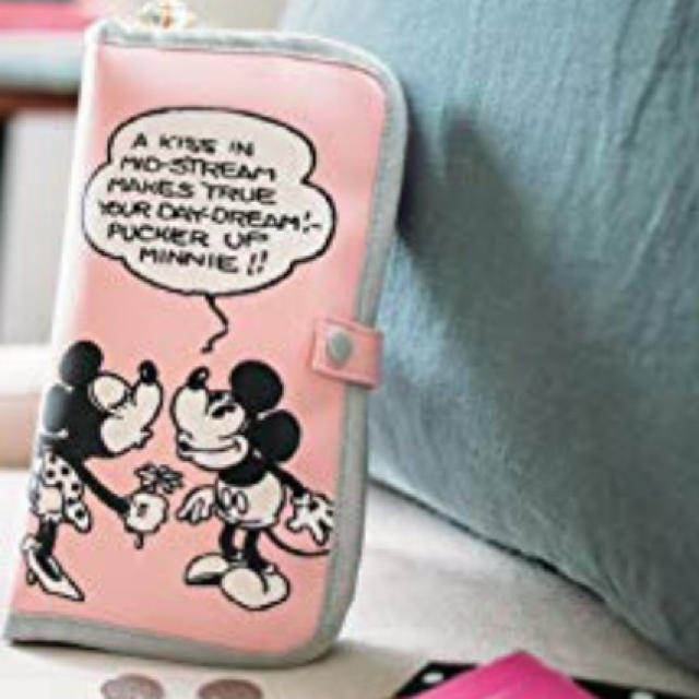 Disney(ディズニー)のゼクシィ 付録 マルチケース ミッキー  ミニー 家計管理 母子手帳 キッズ/ベビー/マタニティのマタニティ(母子手帳ケース)の商品写真