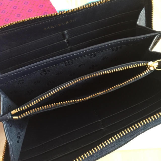 トリーバーチ☆長財布 ネイビー トリーバーチ☆長財布 ネイビー