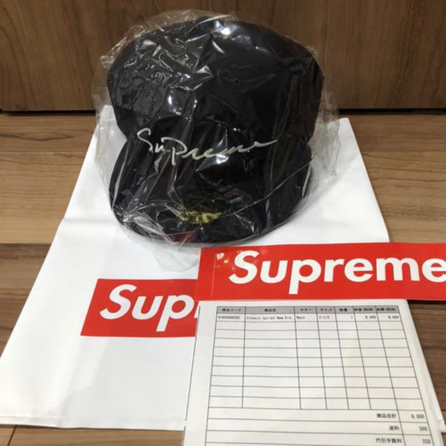 NewEraCapSupreme Classic Script New Era Cap 最終値下げ