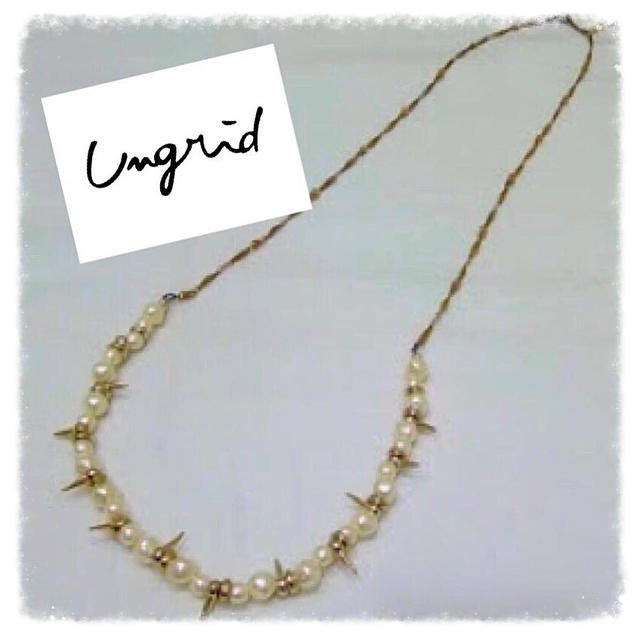 Ungrid(アングリッド)のUngrid パールネックレス レディースのアクセサリー(ネックレス)の商品写真