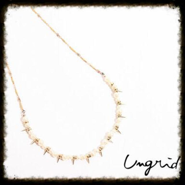 Ungrid(アングリッド)のUngrid パールネックレス レディースのアクセサリー(ネックレス)の商品写真