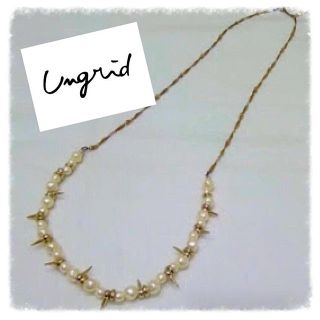 アングリッド(Ungrid)のUngrid パールネックレス(ネックレス)