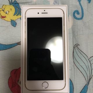 アイフォーン(iPhone)のiPhone6 Gold 64GB au ※故障品(スマートフォン本体)