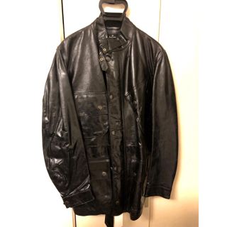 ポールスミス(Paul Smith)の 値下げ！新品 ポールスミス ラム レザージャケット XL 黒 定価99750円(レザージャケット)