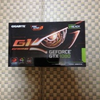 GIGABYTE　GEFORCE    GTX1080　新品・未使用(PCパーツ)