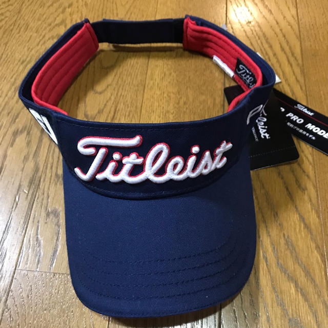 Titleist(タイトリスト)のタイトリスト サンバイザー 契約プロモデル スポーツ/アウトドアのゴルフ(ウエア)の商品写真