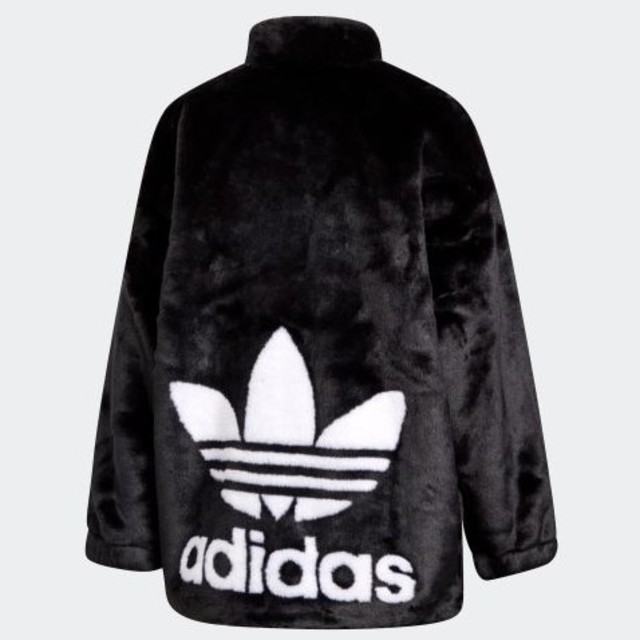 UK12 XL adidas FUR JACKET アディダス ファージャケットDH4547色