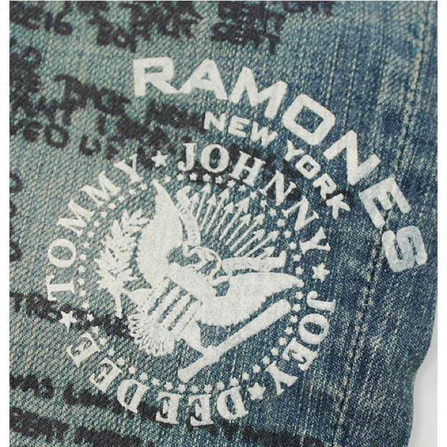 HYSTERIC GLAMOUR(ヒステリックグラマー)の菜々様専用 HYSTERIC GLOMOUR  × RAMONES レディースのパンツ(デニム/ジーンズ)の商品写真