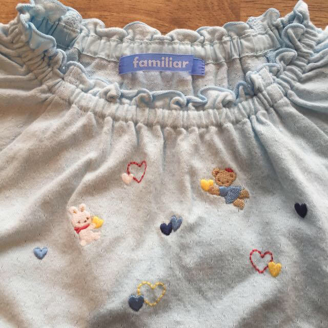 familiar(ファミリア)のワンピース キッズ/ベビー/マタニティのキッズ服女の子用(90cm~)(その他)の商品写真