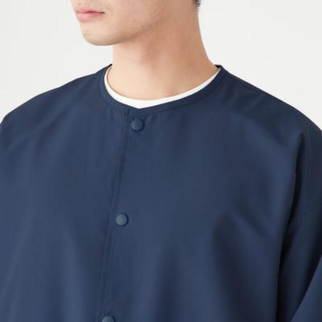 MUJI Labo 19ss | 撥水リバーシブルノーカラージャケット 3