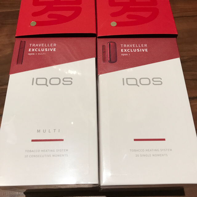 IQOS3キット＆IQOS 3 MULTI キット レッド 空港限定色アイコス