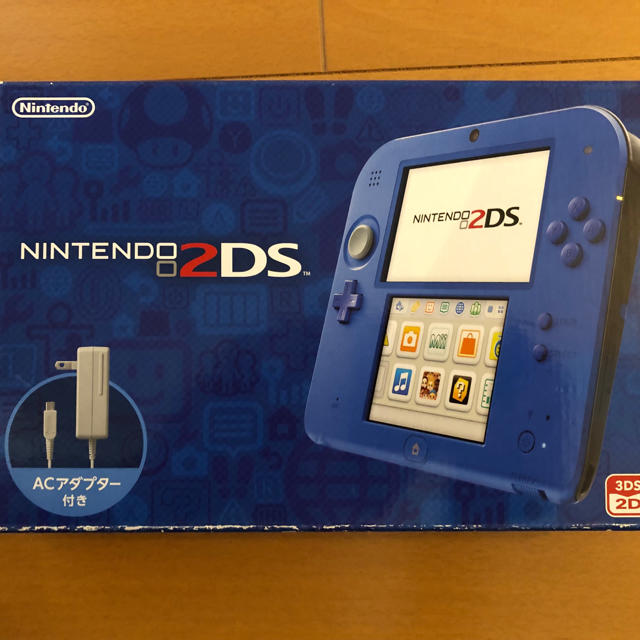 ニンテンドー2DS(ニンテンドー2DS)の任天堂 2DS 本体 新品 ブルー エンタメ/ホビーのゲームソフト/ゲーム機本体(携帯用ゲーム機本体)の商品写真