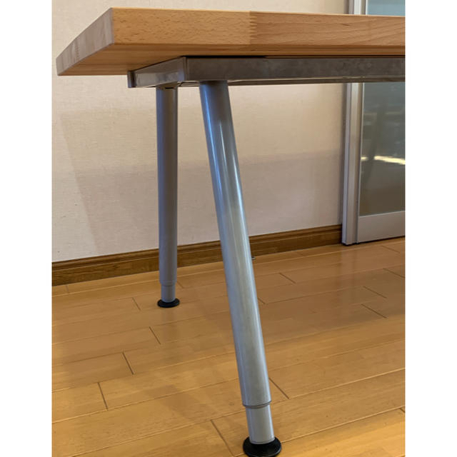 Ikea 天然木 無垢材テーブル 作業台 ローテーブルにも イケア 目黒