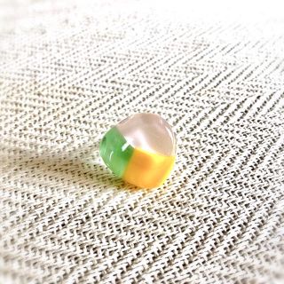 candies＊ ring, yellow-green(リング)