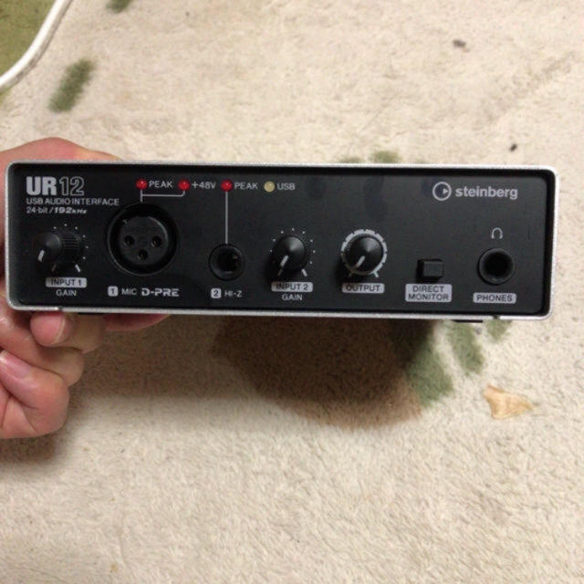 オーディオインターフェース UR12 宅録一式 楽器のDTM/DAW(オーディオインターフェイス)の商品写真