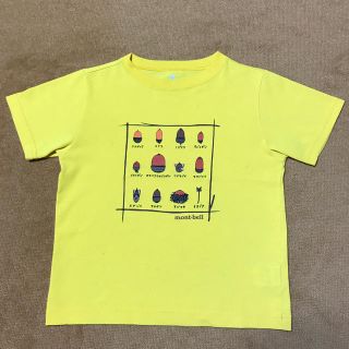 モンベル(mont bell)のモンベル 黄色 どんぐりTシャツ 120 イエロー(Tシャツ/カットソー)