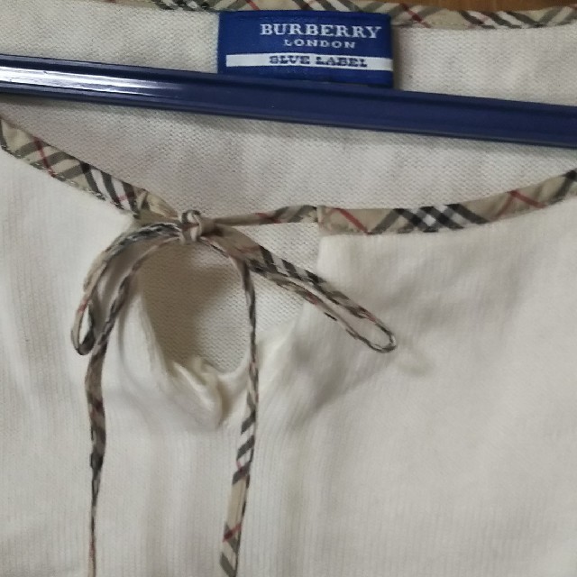 BURBERRY BLUE LABEL(バーバリーブルーレーベル)のバーバリー・ブルーレーベル カットソー キッズ/ベビー/マタニティのキッズ服女の子用(90cm~)(Tシャツ/カットソー)の商品写真