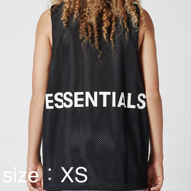 【XS】Essentials Reversible Mesh Tank Top