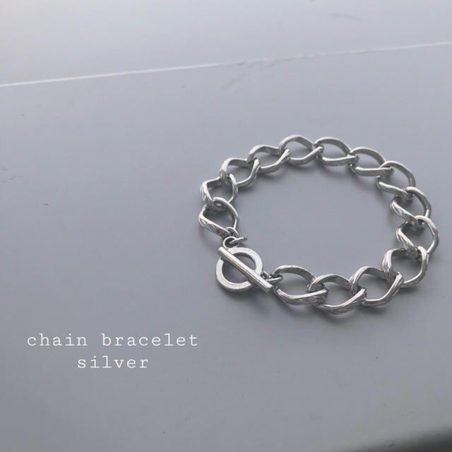 Ameri VINTAGE(アメリヴィンテージ)の再入荷 chain bracelet silver レディースのアクセサリー(ブレスレット/バングル)の商品写真