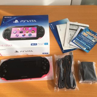 プレイステーションヴィータ(PlayStation Vita)のvita 本体☆Pink/Black(携帯用ゲーム機本体)