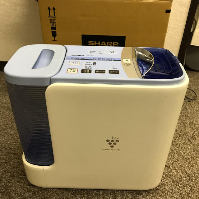 SHARP 加湿器 除菌イオン搭載 ~18畳 ブルー系 HV-W70CX-A