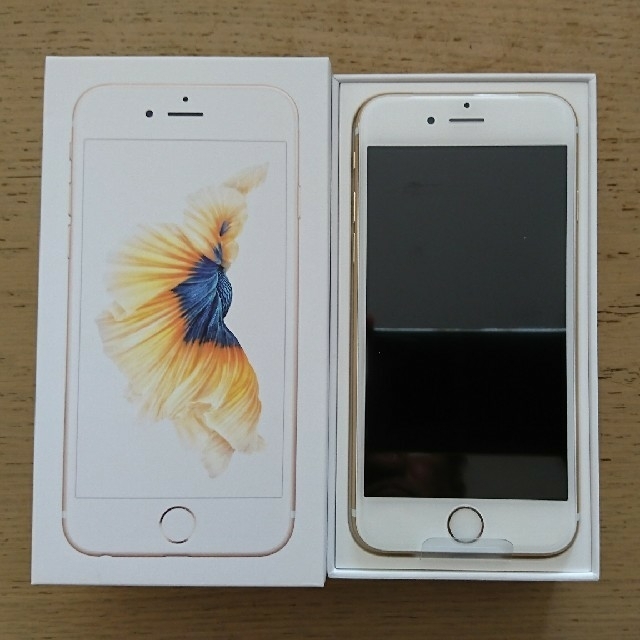 新品 iPhone 6s Gold 32GB UQ mobile SIMフリ